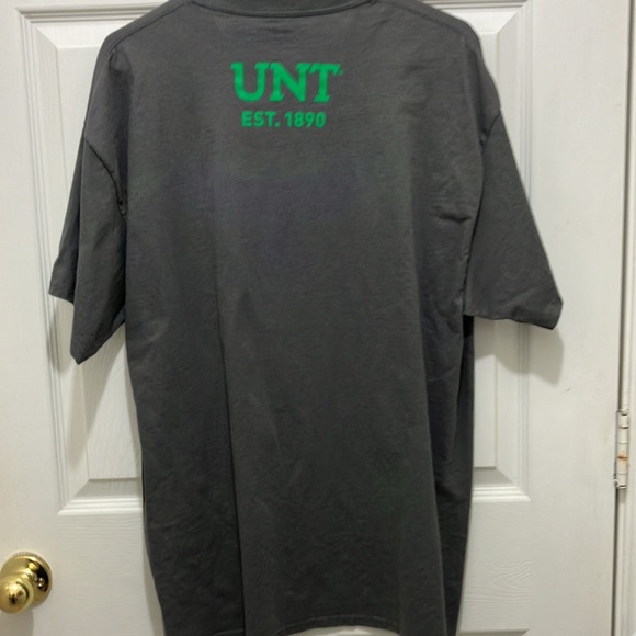 UNT tee shirt short sleeve University of North Texas Eagles Mean Green Scrappy - Picture 3 of 5